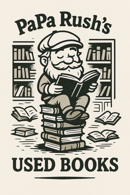 Papa Rush's Used Books logo